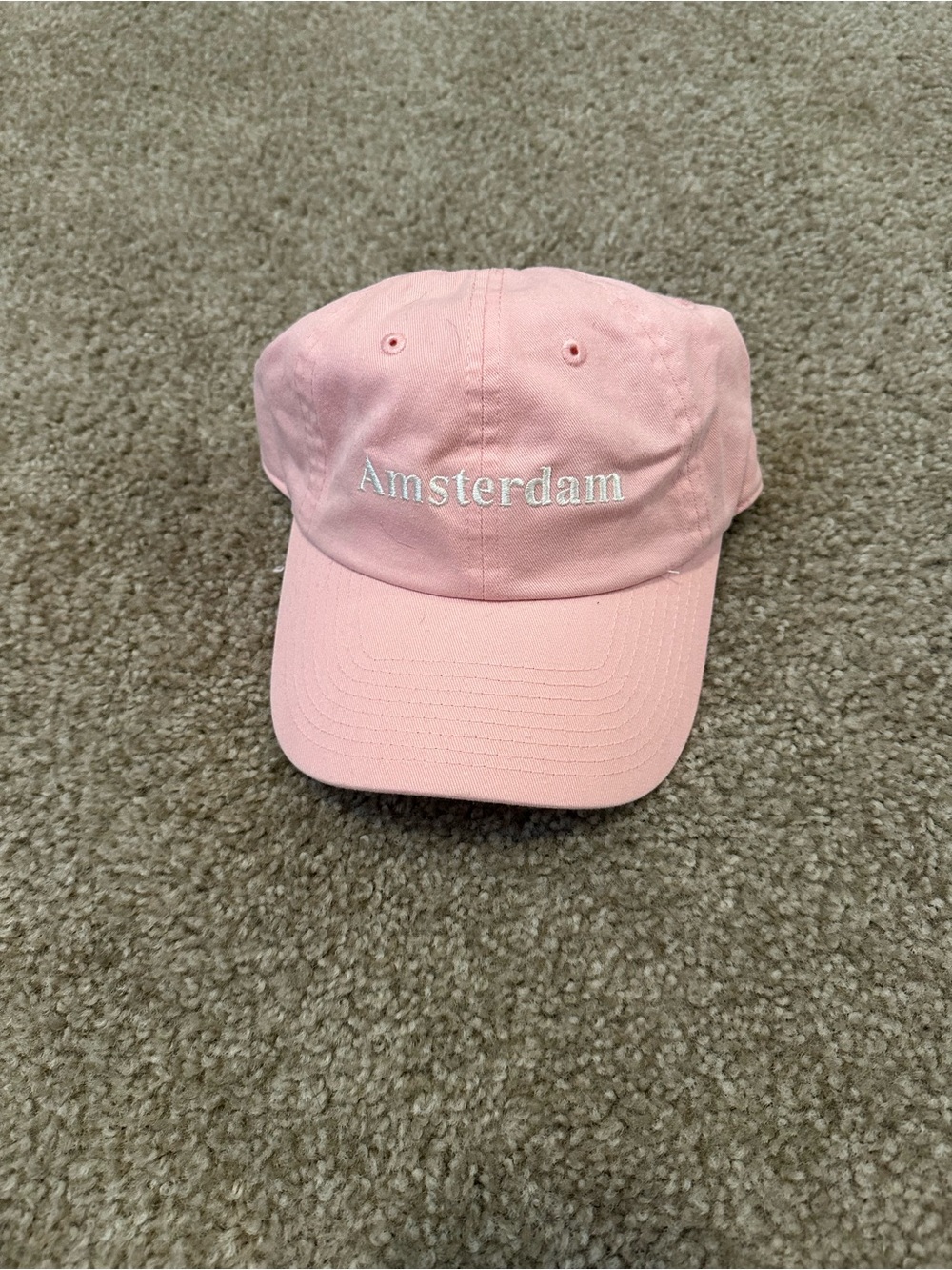 American Needle Light Pink Amsterdam Baseball Cap
